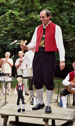 Auftritt im Freilichtmuseum Neuhausen ob Eck