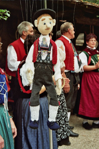 Auftritt im Freilichtmuseum Neuhausen ob Eck