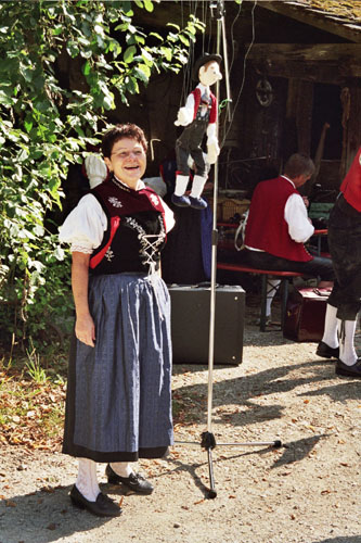 Auftritt im Freilichtmuseum Neuhausen ob Eck