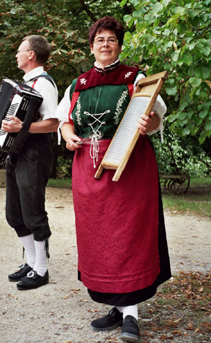 Auftritt im Freilichtmuseum Neuhausen ob Eck