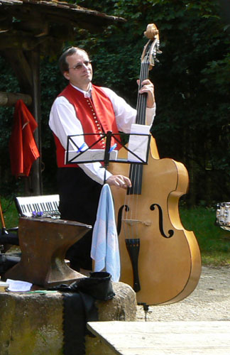 Auftritt im Freilichtmuseum Neuhausen ob Eck