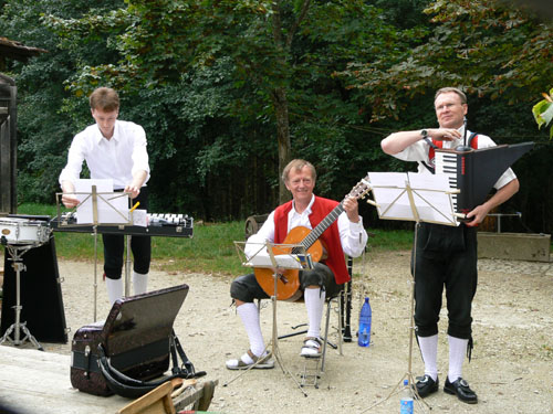 Auftritt im Freilichtmuseum Neuhausen ob Eck