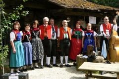 Auftritt im Freilichtmuseum Neuhausen ob Eck