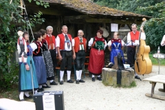 Auftritt im Freilichtmuseum Neuhausen ob Eck