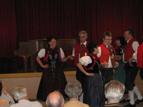 Auftritt im Kurstift 2008