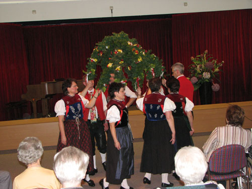 Auftritt im Kurstift 2008