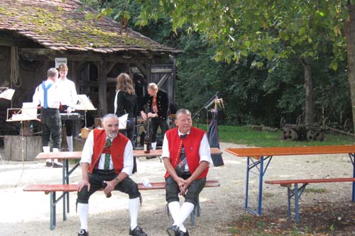 Auftritt im Freilichtmuseum Neuhausen ob Eck 2009