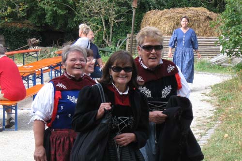 Auftritt im Freilichtmuseum Neuhausen ob Eck 2009