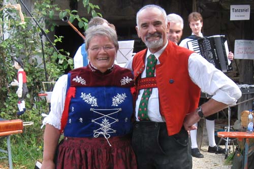 Auftritt im Freilichtmuseum Neuhausen ob Eck 2009