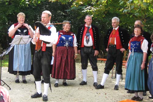 Auftritt im Freilichtmuseum Neuhausen ob Eck 2009