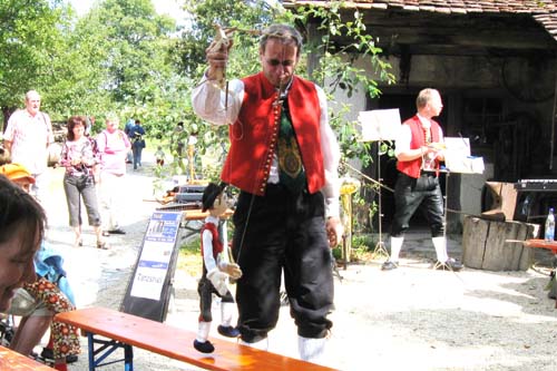 Auftritt im Freilichtmuseum Neuhausen ob Eck 2009