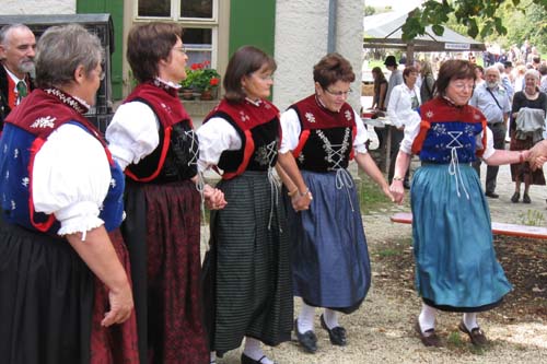 Auftritt im Freilichtmuseum Neuhausen ob Eck 2009