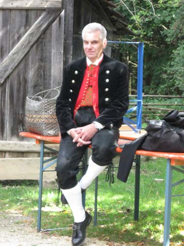 Auftritt im Freilichtmuseum Neuhausen ob Eck 2009