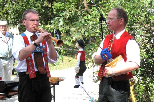 Auftritt im Freilichtmuseum Neuhausen ob Eck 2009