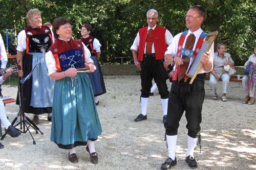 Auftritt im Freilichtmuseum Neuhausen ob Eck 2009