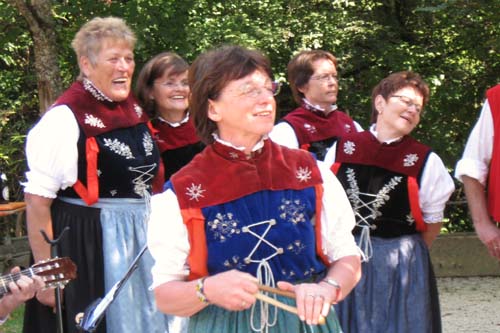 Auftritt im Freilichtmuseum Neuhausen ob Eck 2009