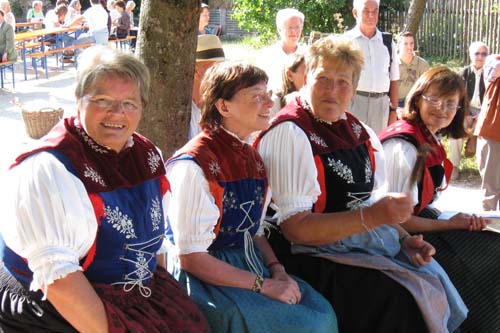 Auftritt im Freilichtmuseum Neuhausen ob Eck 2009